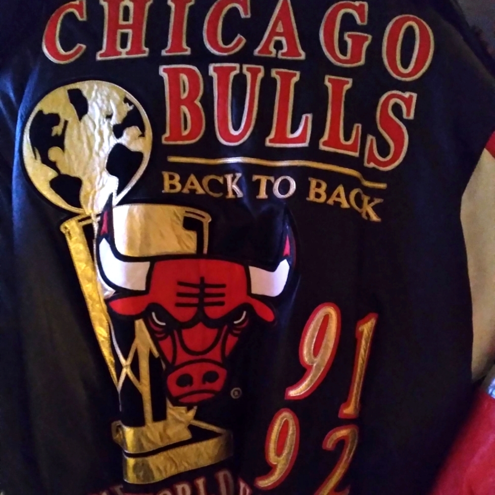 Chicago bulls all leather designed by Jeff Hamilton 3 out of 100